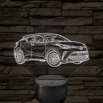 Toyota C-HR – 7 színű, színváltós LED lámpa