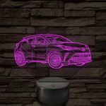 Toyota C-HR – 7 színű, színváltós LED lámpa
