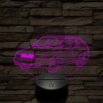 Skoda Felicia kombi 1999 – 7 színű, színváltós 3D LED lámpa
