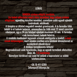 Egyedi Osztály légió 3D LED Lámpa – Személyre szabható pajzsokkal