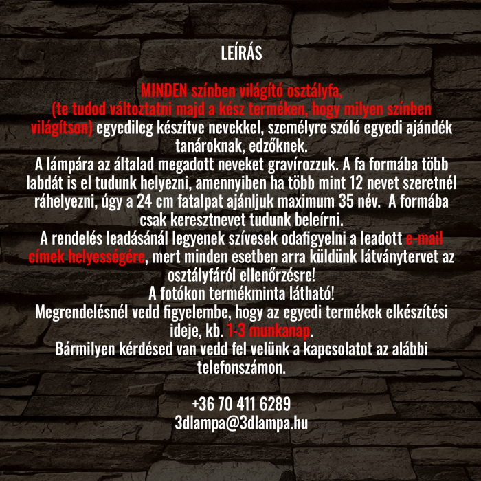 Egyedi Osztály légió 3D LED Lámpa – Személyre szabható pajzsokkal