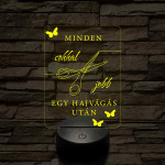 Minden jobb egy hajvágás után – 7 színű, színváltós fodrász 3D LED lámpa