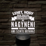 Lehet, hogy nem vagyok szuperhős, de nagynéni vagyok – 7 színű, színváltós LED lámpa
