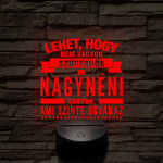Lehet, hogy nem vagyok szuperhős, de nagynéni vagyok – 7 színű, színváltós LED lámpa