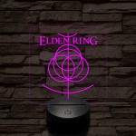 Elden Ring logó 7 színű 3D led lámpa