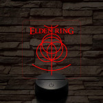 Elden Ring logó 7 színű 3D led lámpa