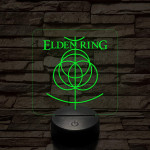 Elden Ring logó 7 színű 3D led lámpa