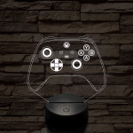 Kontroller Xbox Series X  7 színű 3D led lámpa