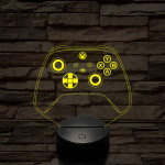 Kontroller Xbox Series X  7 színű 3D led lámpa