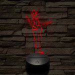 Overwatch Tracker fut 7 színű 3D led lámpa