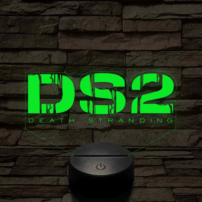 Death Stranding 2 7 színű 3D led lámpa