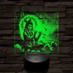 Krisna 7 színű valósághű 3D led lámpa