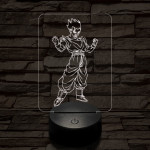 Songohan elszánt 7 színű 3D led lámpa