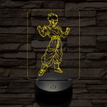 Songohan elszánt 7 színű 3D led lámpa