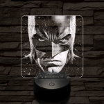 Batman a sötét lovag 7 színű valósághű 3D led lámpa