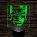 Batman a sötét lovag 7 színű valósághű 3D led lámpa