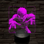Pókember hálót vet 7 színű valósághű 3D led lámpa