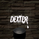 Dexter 3D 7 színű  3D led lámpa