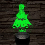 Hazbin Hotel Abel – 7 színű, színváltós 3D LED lámpa