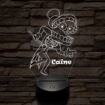 A Csodálatos Digitális Cirkusz Caine – 7 színű, színváltós 3D LED lámpa