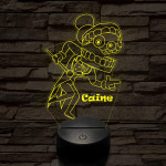 A Csodálatos Digitális Cirkusz Caine – 7 színű, színváltós 3D LED lámpa