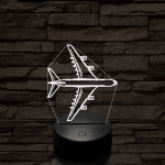 Utasszállító forever 7 színű  3D led lámpa