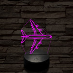 Utasszállító forever 7 színű  3D led lámpa