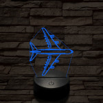 Utasszállító forever 7 színű  3D led lámpa
