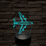 Utasszállító forever 7 színű  3D led lámpa