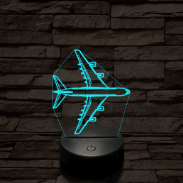 Utasszállító forever 7 színű  3D led lámpa