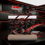 A Bajnokság Nyomában – F1 Versenypályák 7 színű, színváltós 3D LED lámpa