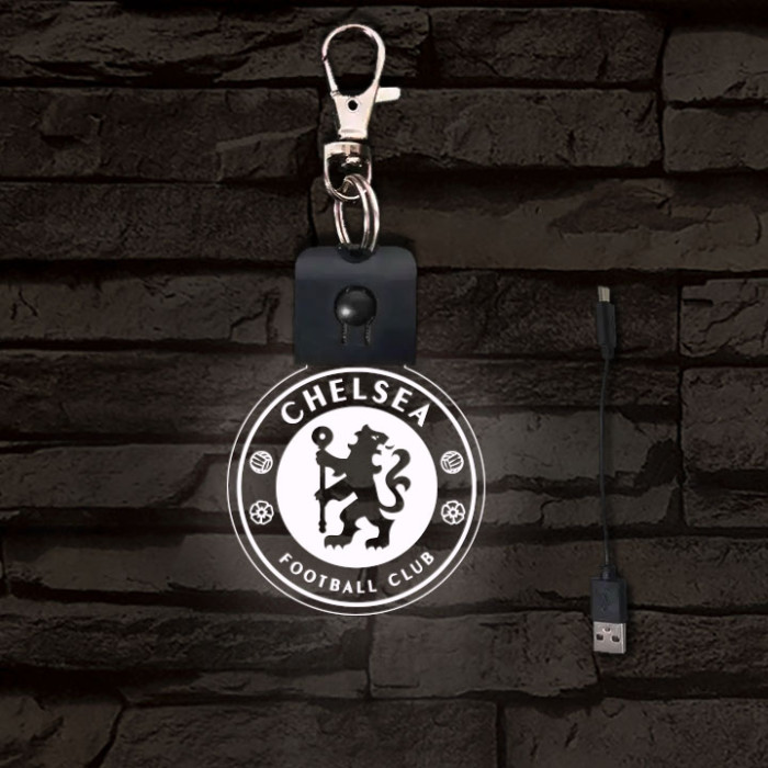 Chelsea FC  világító LED-s kulcstartó