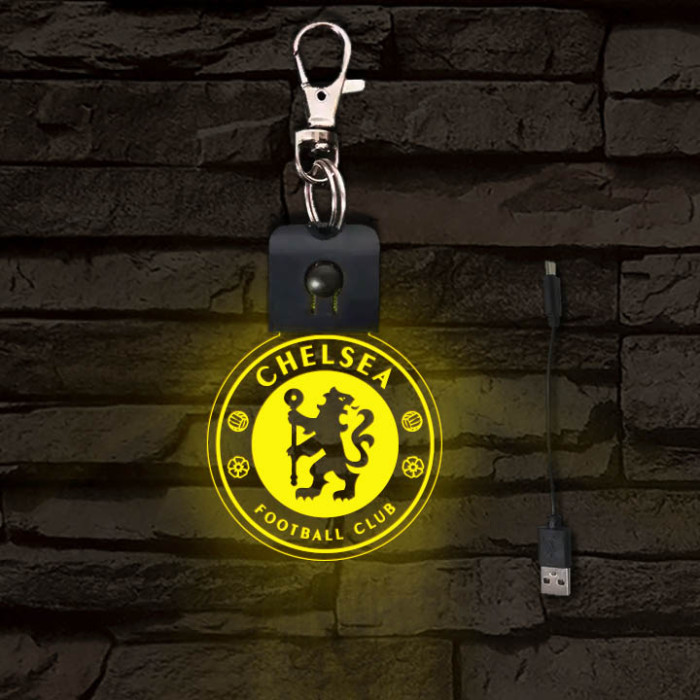 Chelsea FC  világító LED-s kulcstartó