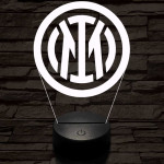 Inter Milan 3D led lámpa