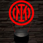 Inter Milan 3D led lámpa