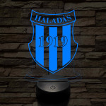 Haladás 7 színű 3D led lámpa