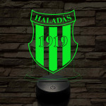 Haladás 7 színű 3D led lámpa