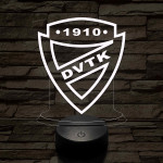 DVTK 7 színű 3D led lámpa