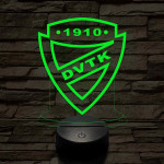 DVTK 7 színű 3D led lámpa
