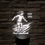 Focista Kislány – 7 színű, színváltós 3D LED lámpa