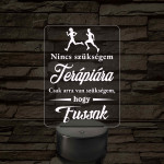 Csak fussak – 7 színű, színváltós 3D LED lámpa