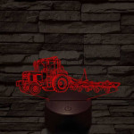 John Deere Traktor 6100 7 színű 3D led lámpa