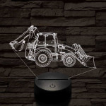 Markológép 7 színű 3D led lámpa