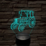 MTZ-80 traktor 3D led lámpa