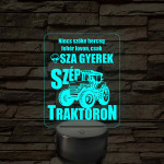 Nincs szőke herceg fehér lovon - 7 színű 3D led lámpa