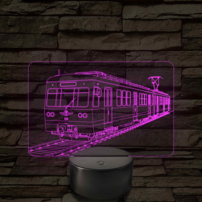 HÉV – 7 színű, színváltós LED lámpa
