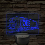 OBB Vectron mozdony – 7 színű, színváltós LED lámpa