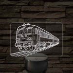 M41 „Csörgő” mozdony – 7 színű, színváltós LED lámpa