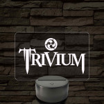 Trivium rajongói lámpa – 7 színű, színváltós LED lámpa