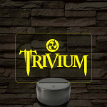 Trivium rajongói lámpa – 7 színű, színváltós LED lámpa